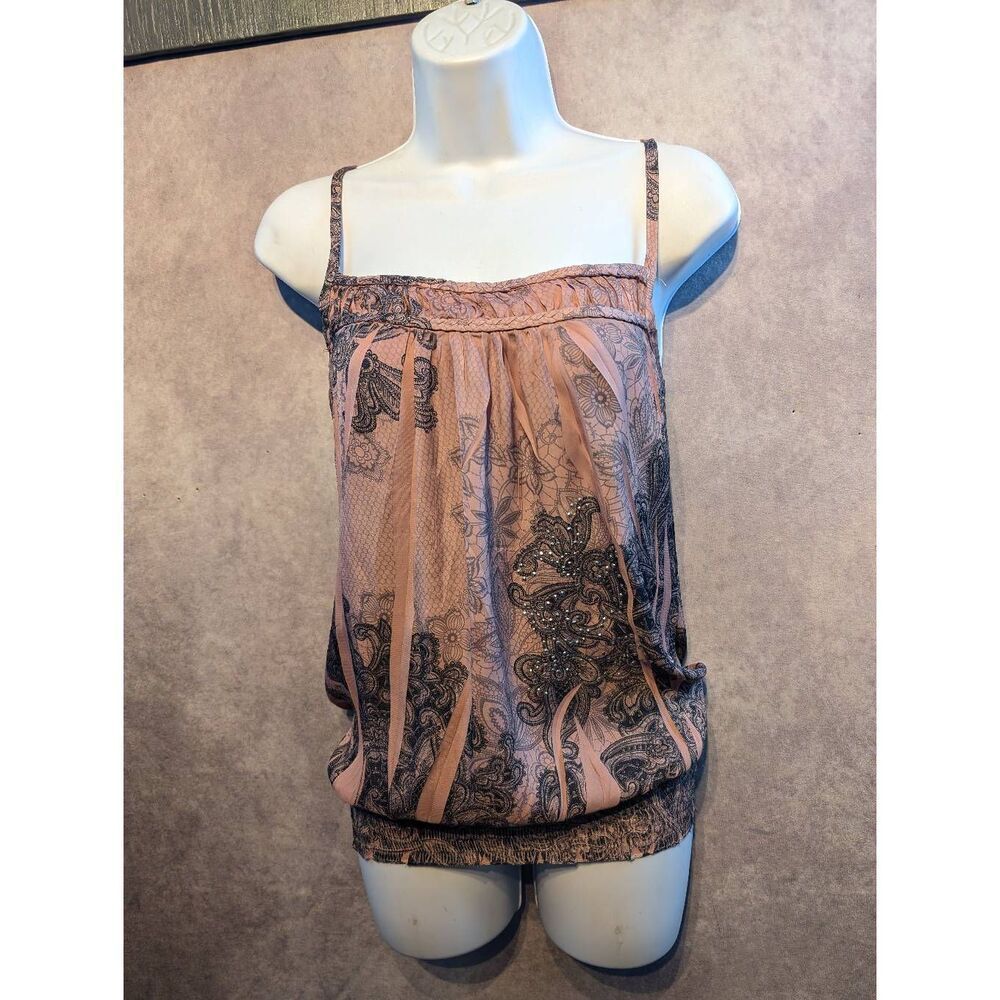 Vanity fairycore adjustable spaghetti strap tank top medium - Picture 1 of 4